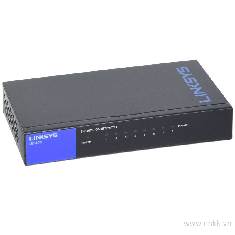 Switch Linksys Business 8-Port Desktop Gigabit (LGS108)