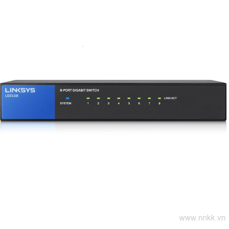 Switch Linksys Business 8-Port Desktop Gigabit (LGS108)
