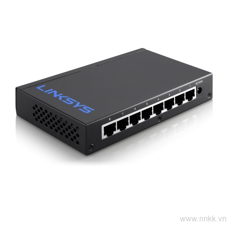 Switch Linksys LGS108P 8 cổng Gigabit ( 4 Cổng PoE )