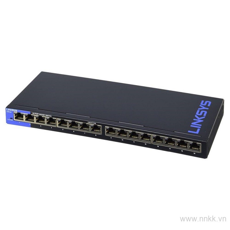 Switch Linksys LGS108P 16 cổng Gigabit ( 8 Cổng PoE )