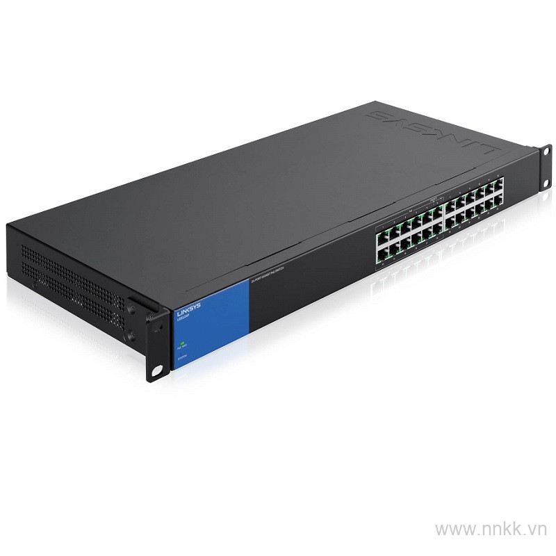 Switch Linksys 24 cổng LGS124P Gigabit ( 12 cổng POE)