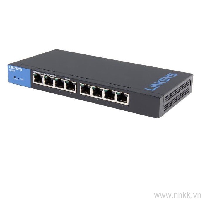 Switch 8 cổng Linksys LGS308 Smart Gigabit