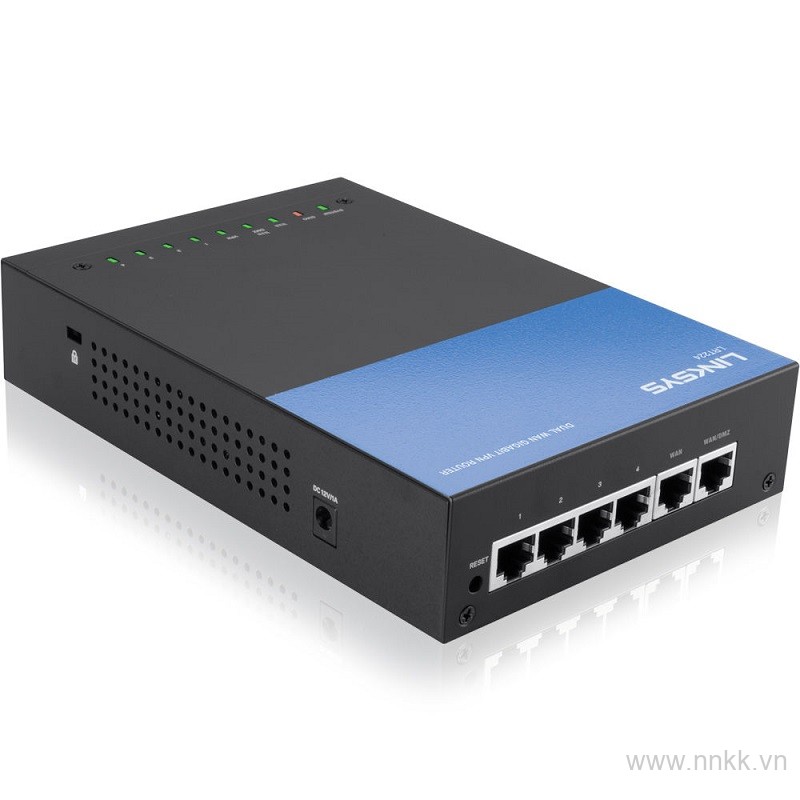 Thiết bị cân bằng tải Linksys LRT224 Dual WAN Gigabit VPN