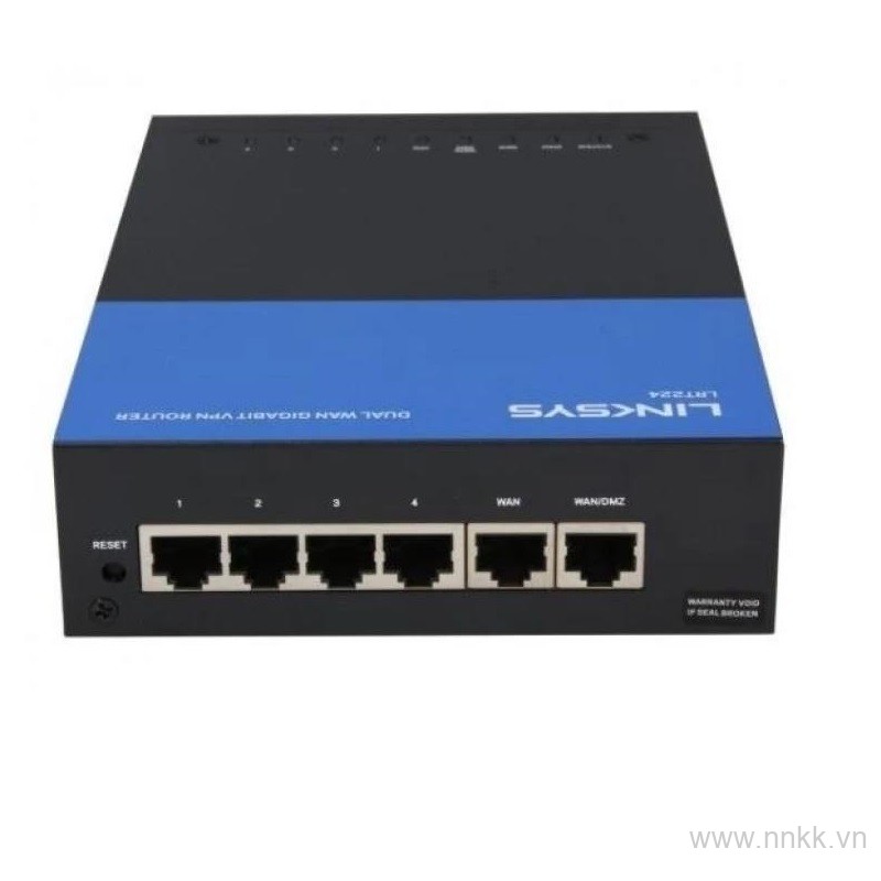 Thiết bị cân bằng tải Linksys LRT224 Dual WAN Gigabit VPN