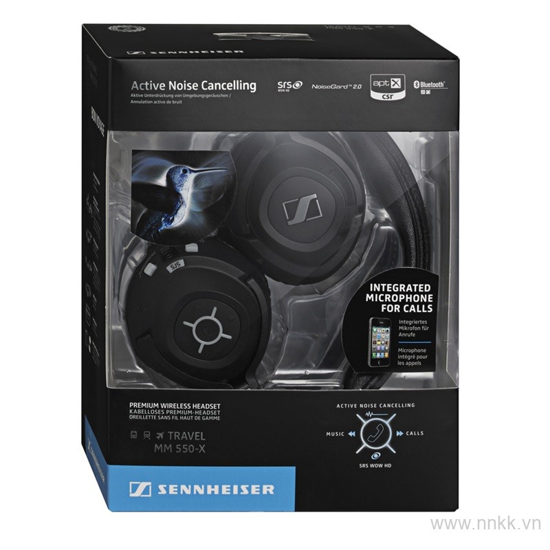 Tai nghe không dây chống ồn Sennheiser MM 550X Bluetooth