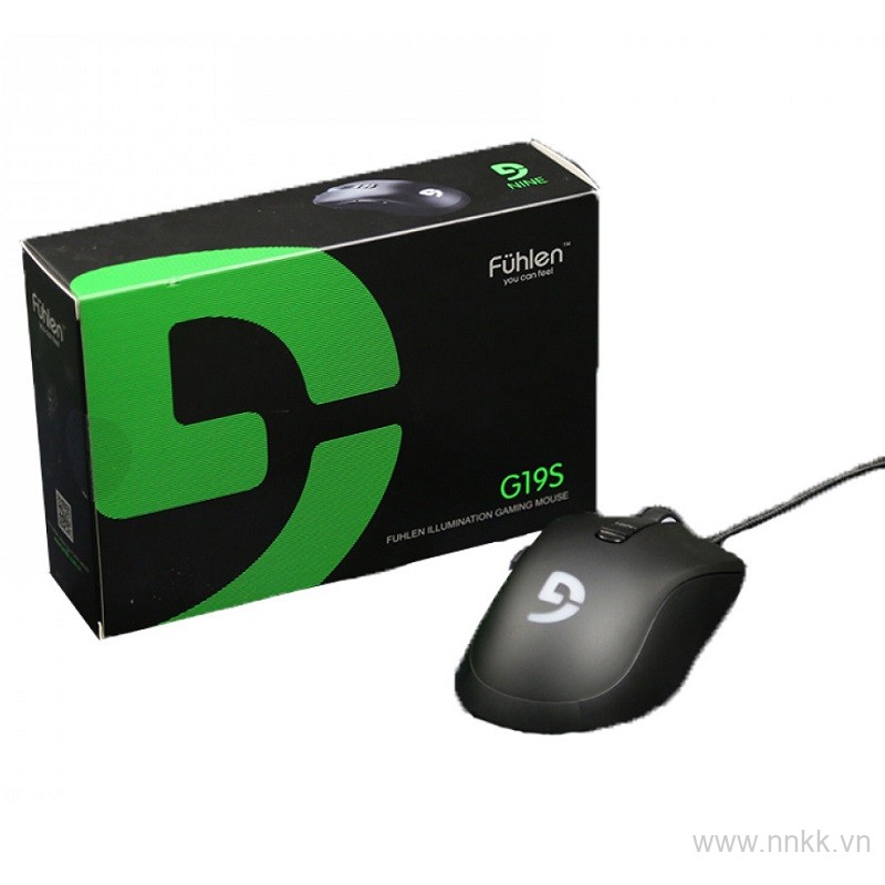 Chuột có dây chơi game Fuhlen G19S cổng usb