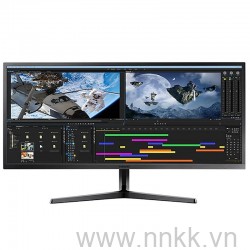 Màn hình máy tính cong Samsung 34" LS34J550WQEXXV LED