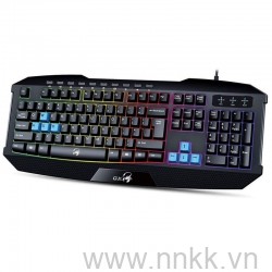 Bàn phím chơi game Genius Scorpion K215 Led 7 màu