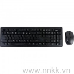 Bộ bàn phím chuột không dây Genius Slimstar 8005