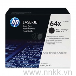 Mực in HP 64X cho máy in HP LaserJet P4014, P4015, P4515(24.000 trang)