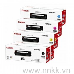 Catridge 418BK/C/M/Y Mực in Laser màu Canon MF8350Cdn, MF8380CDW
