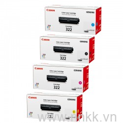 Catridge 322BK/C/M/Y Mực in Laser màu Canon LBP 9100CDN, 9500C, 9600C