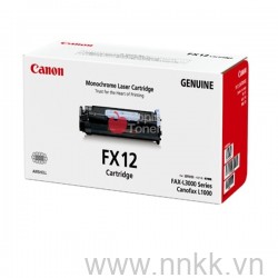 Cartrigde FX-12 Mực in máy fax Canon L3000