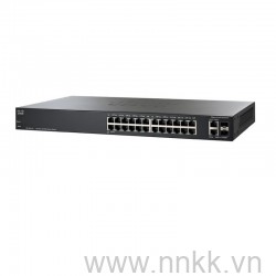 Thiết bị chuyển mạch SF200-24 24Port 10/100 Smart Switch