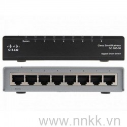 Thiết bị chuyển mạch SG200-08 08 Port Giga Smart Switch