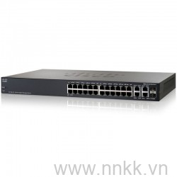 Thiết bị chuyển mạch SG300-28 28Port Gigabit Managed Switch