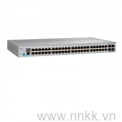 Thiết bị chuyển mạch Catalyst 2960L 24 port GigE, 4 x 1G SFP, LAN Lite, Asia Pac