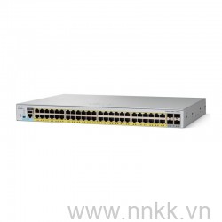 Thiết bị chuyển mạch Catalyst 2960L 48 port GigE, 4 x 1G SFP, LAN Lite, Asia Pac