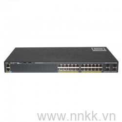 Thiết bị chuyển mạch Catalyst 2960-X 24 GigE, 4 x 1G SFP, LAN Base