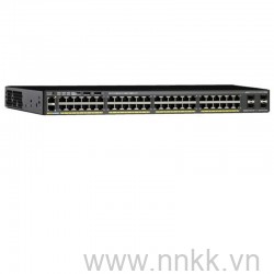 Thiết bị chuyển mạch Catalyst 2960-X 48 GigE, 4 x 1G SFP, LAN Base
