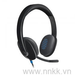 Tai nghe chụp tai cổng usb Logitech H540