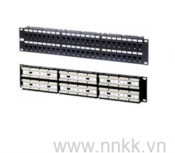 AMP 48 Ports SL Jack Patch Panel, Cat5e (Unload with Jack bag) -1479155-2