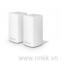 Linksys Velop Intelligent Mesh WiFi System, Dual-Band, 2-Pack (AC2600)