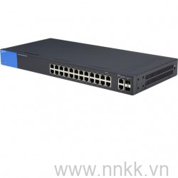 Switch 26 cổng Linksys LGS326 Smart Gigabit + 2 SFP combo