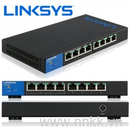 Switch 8 cổng POE Linksys LGS308P Smart Gigabit