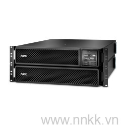 Bộ lưu điện APC SRT2200RMXLI, APC Smart-UPS On-Line, 2200VA, Rackmount 2U, 230V, 8x C13+2x C19 IEC outlets, SmartSlot, Extended runtime, W/ rail kit