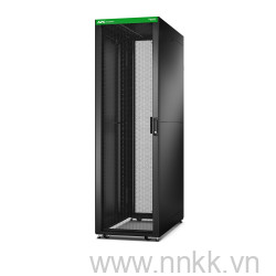 Tủ rack APC ER6212, Easy Rack 600mm/42U/1100mm with Roof, Side panel,castors,feet and 4 Brackets, No Bottom, black