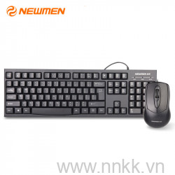 Bộ bàn phím và chuột có dây Newmen T205