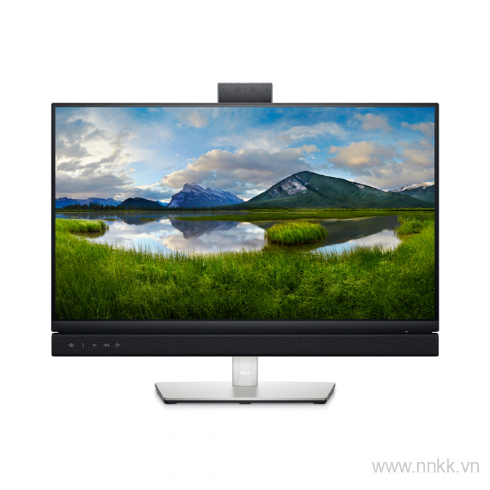 Màn hình Dell LCD Dell 24 Video Conferencing Monitor – C2422HE 23.8'  IPS Wide LED, Full HD 1920 x 1080,Webcam 5 mega-pixel RGB+IR, Full HD; 2 x Microphone Digital