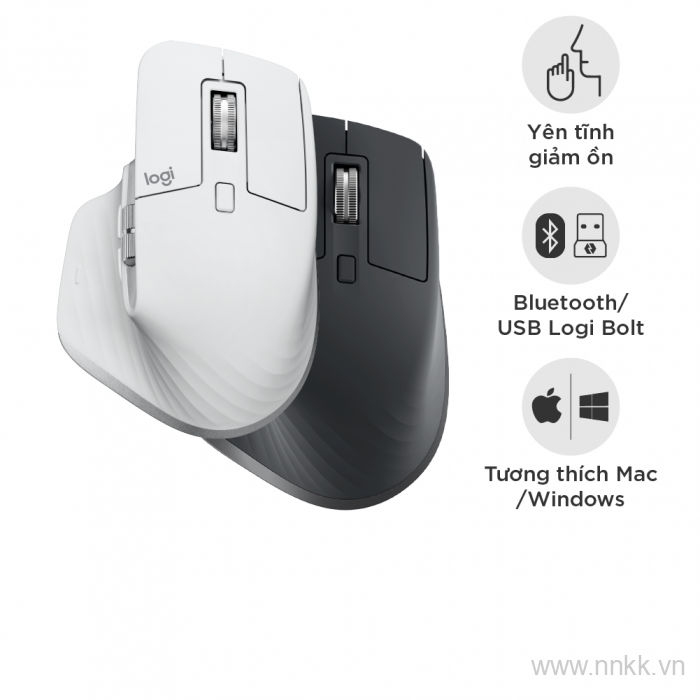 Chuột Logitech MX Master 3 xám for Mac 