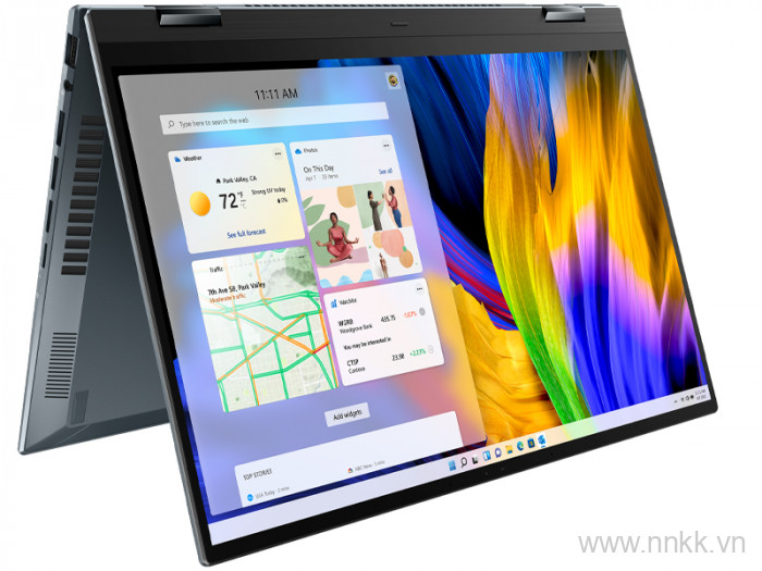 Laptop Asus ZenBook UP5401ZA-KU140W (i7 12700H/16GB RAM/1TB SSD/14 4K Oled Cảm ứng/Win11/Bút/Cáp/Túi/Xám)