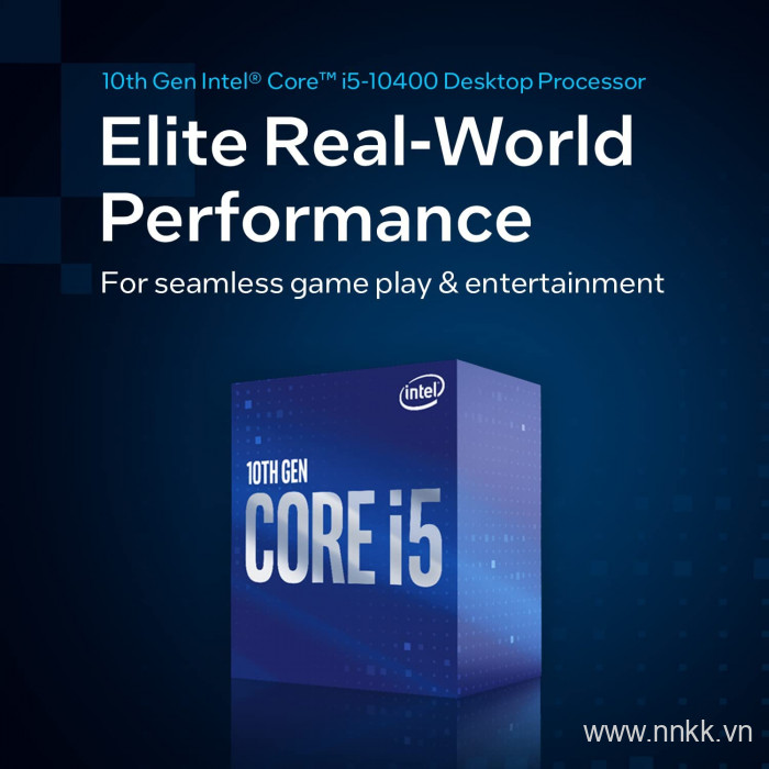 Bộ vi xử lý Intel Core i5-10400 Hàng chính hãng box