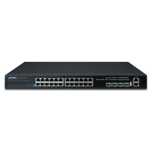 Switch 24 Cổng PLANET SGS-6341-24T4X, Layer 3 