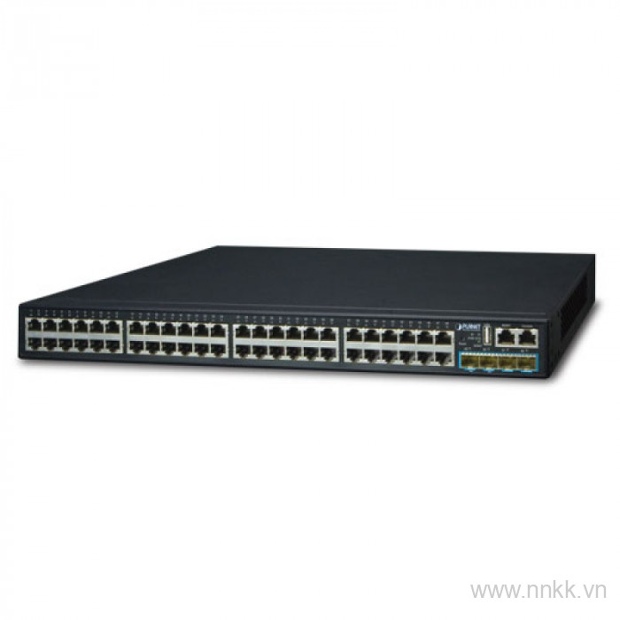 Switch 48 Cổng Layer 3 PLANET SGS-6341-48T4X