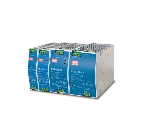 Bộ nguồn công nghiệp PLANET 48V, 240W Din-Rail Power Supply (NDR-240-48, adjustable 48-56V DC Output)