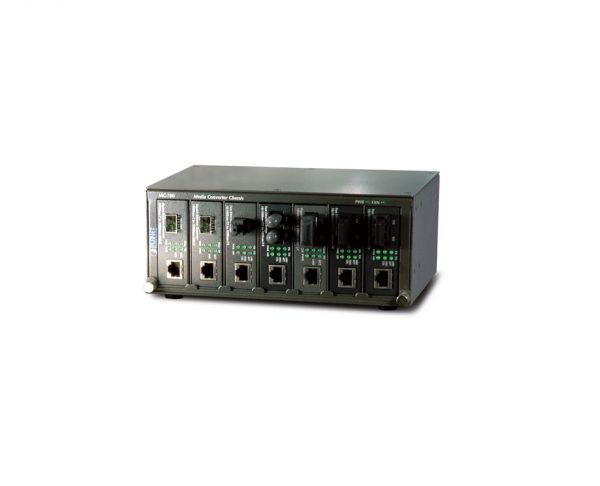 Khung nguồn tập trung Media Converter PLANET MC-700, 7 khe cắm