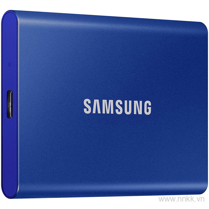 Ổ cứng di động SSD SamSung T7 dung lượng 1TB, Màu xanh