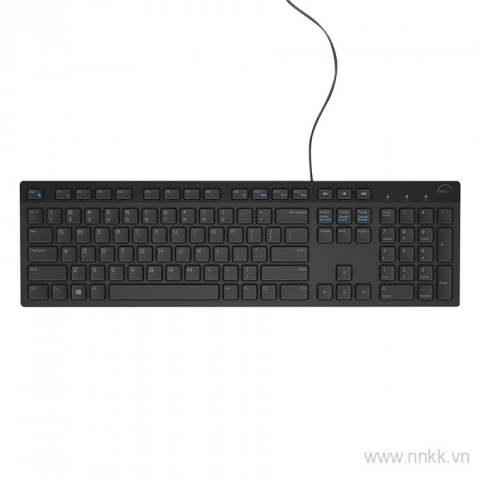 Bàn phím có dây dell KB 126b cổng usb 