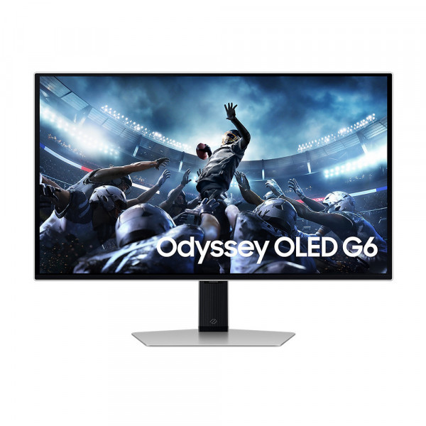 Màn hình Gaming 27 inch Samsung Odyssey G6 OLED LS27DG602, 360Hz 2K, HAS (Chân đế có thể điều chỉnh độ cao), Xoay 90*
