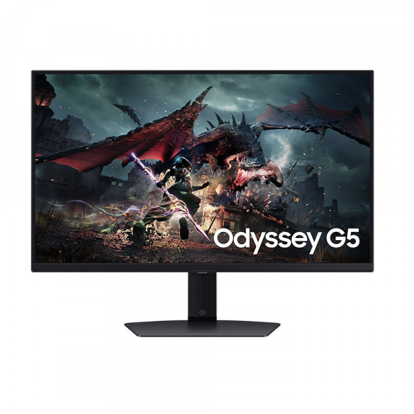 Màn hình Gaming 27 inch Samsung LS27DG502, 180Hz, 2K, HAS (Chân đế có thể điều chỉnh độ cao), Xoay 90*