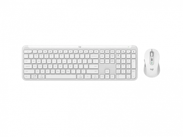  Bộ bàn phím + chuột Logitech không dây Signature Slim combo MK950, màu trắng (920-012476)