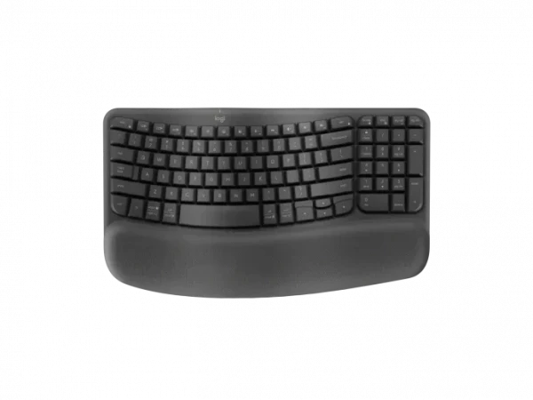  Bàn phím công thái học Logitech Wave Keys, màu than chì (920-012281)
