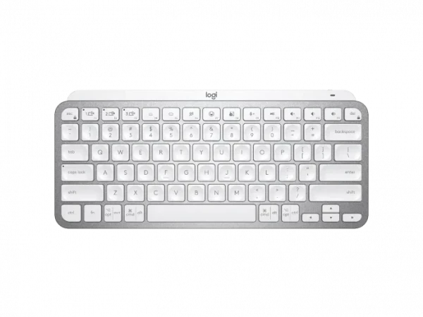 Bàn phím Logitech không dây MX Keys Mini, màu xám nhạt (920-010506)