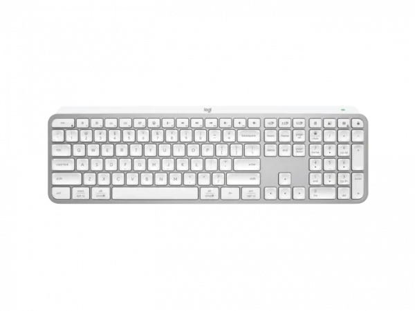 Bàn phím Logitech không dây MX Key S Full size, màu xám nhạt (920-011564)