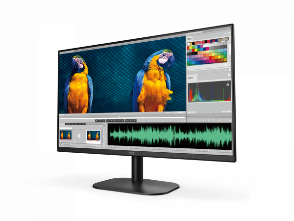 Màn Hình AOC 24B2H2, kích thước 23.8 inch, độ phân giải Full HD, tần số 100 Hz