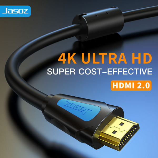 Cáp HDMI Jasoz A118 series hỗ trợ độ phân giải lên đến 4K-60Hz